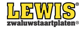 Lewis Zwaluwstaartplaten logo